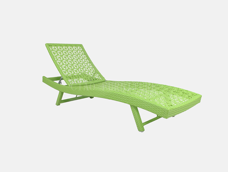 Wicker Green Hotel Einzelbett im Freien