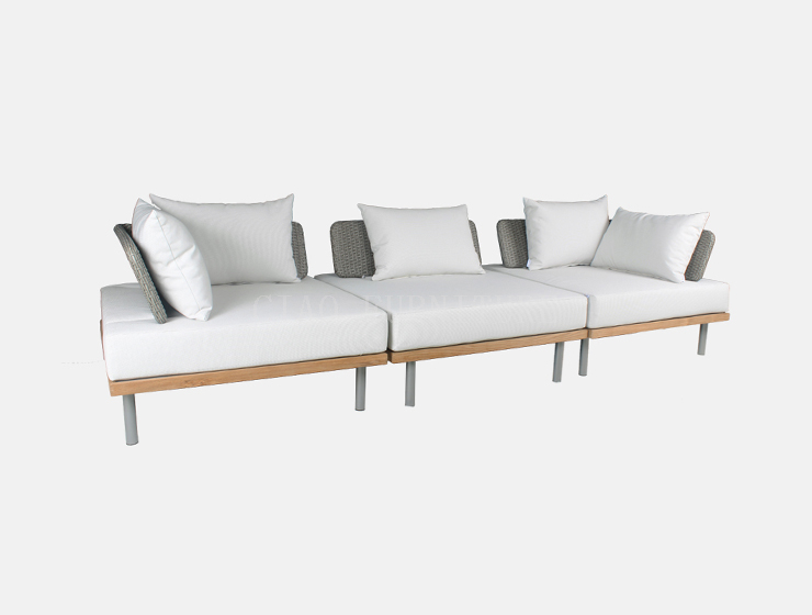 Möbel grau nach Hause Outdoor-Sofa